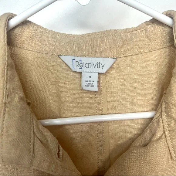 Relativity 100% Linen Jacket - Picture 5 of 10